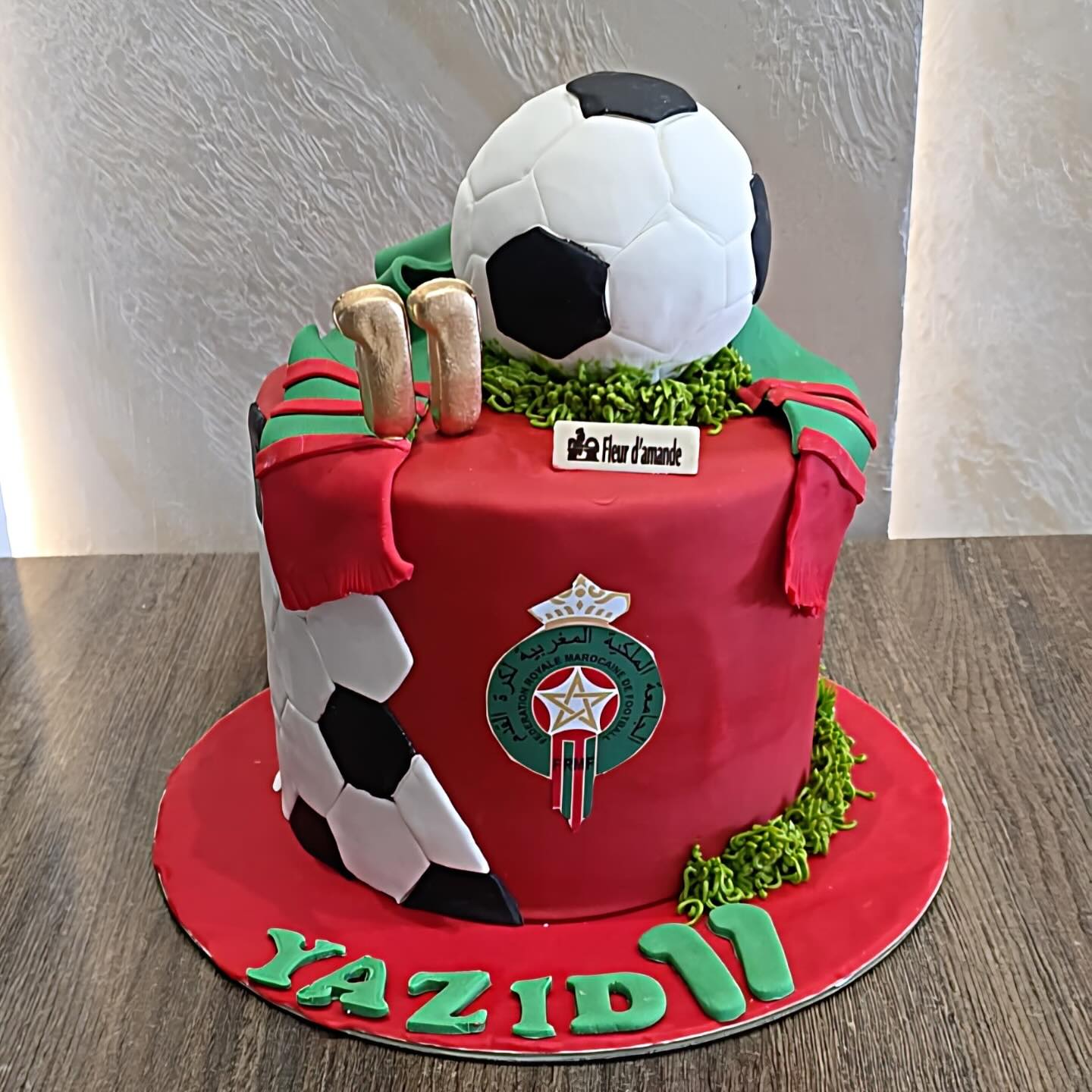 Gâteau Football Maroc
